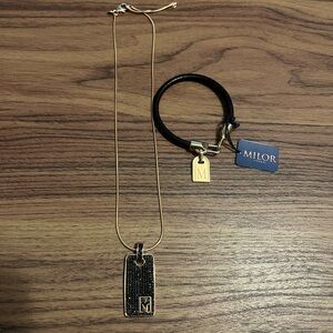 Milor Bronze and Black Jewelry Collection